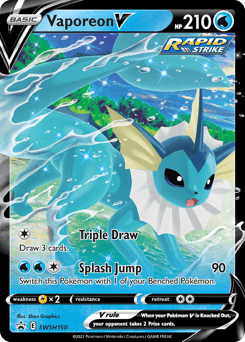Vaporeon V #SWSH150