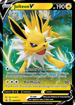 Jolteon V #SWSH151
