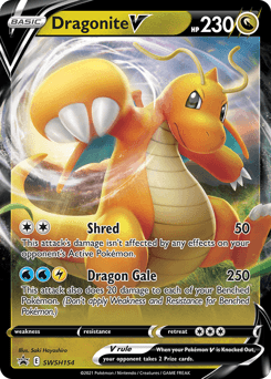 Dragonite V #SWSH154