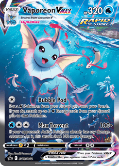 Vaporeon VMAX #SWSH182
