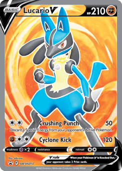 Lucario V #SWSH213