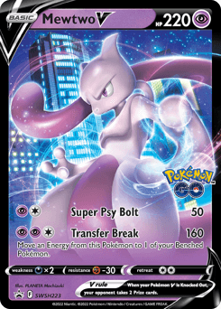 Mewtwo V #SWSH223