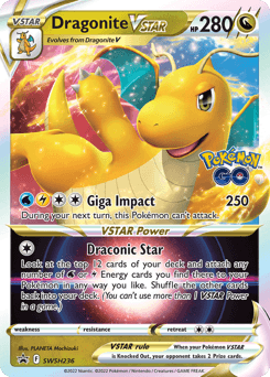 Dragonite VSTAR #SWSH236