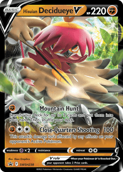 Hisuian Decidueye V #SWSH238