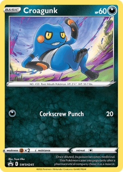 Croagunk #SWSH245