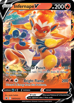 Infernape V #SWSH252
