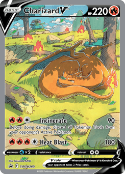 Charizard V #SWSH260