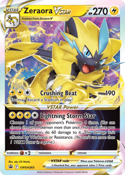 Zeraora VSTAR #SWSH265