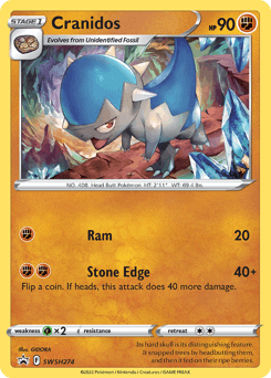 Cranidos #SWSH274