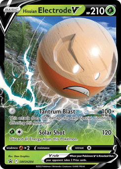 Hisuian Electrode V #SWSH294