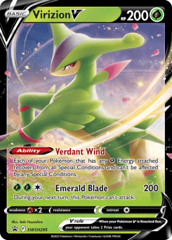 Virizion V #SWSH295