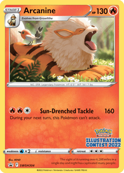 Arcanine #SWSH304
