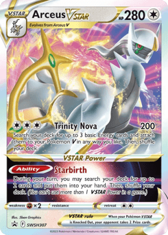 Arceus VSTAR #SWSH307