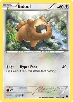 Bidoof #106