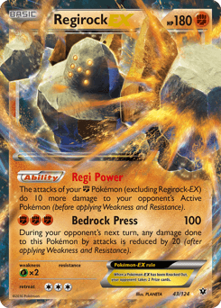 Regirock-EX #43