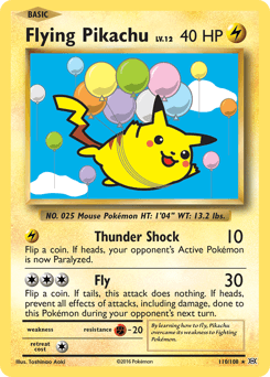 Flying Pikachu #110