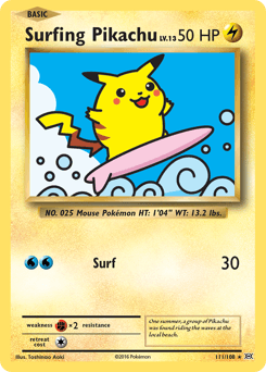 Surfing Pikachu #111