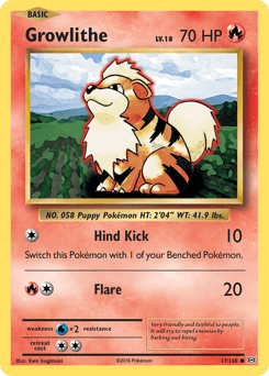 Growlithe #17