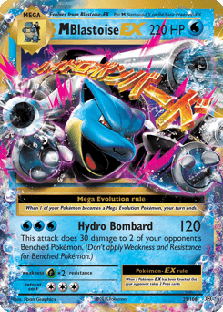 M Blastoise-EX #22