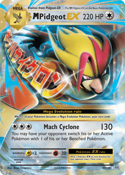 M Pidgeot-EX #65