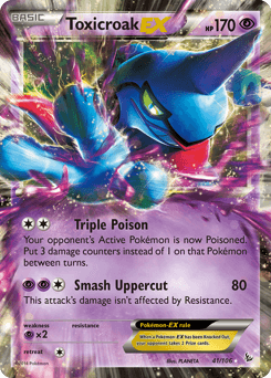 Toxicroak-EX #41