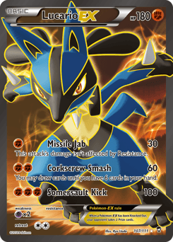 Lucario-EX #107