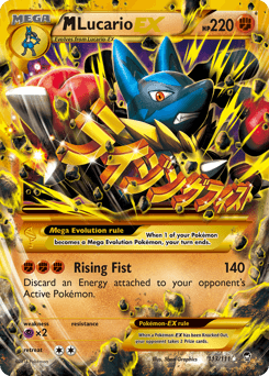 M Lucario-EX #113