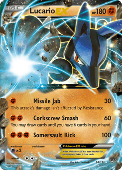 Lucario-EX #54