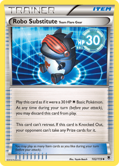 Robo Substitute Team Flare Gear #102