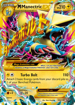 M Manectric-EX #120