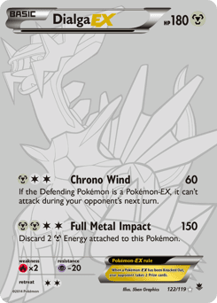 Dialga-EX #122