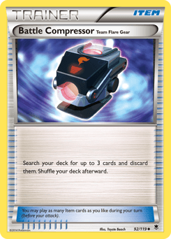 Battle Compressor Team Flare Gear #92