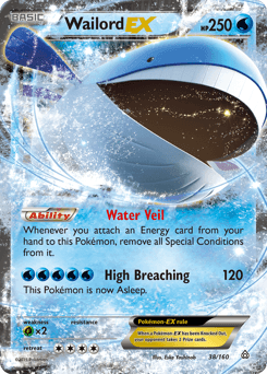 Wailord-EX #38