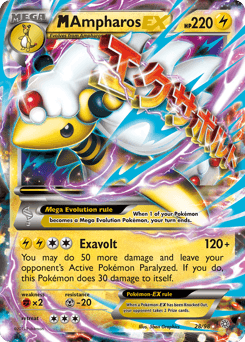 M Ampharos-EX #28