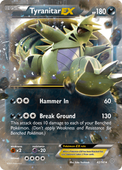 Tyranitar-EX #42