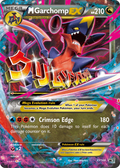 M Garchomp-EX #XY168