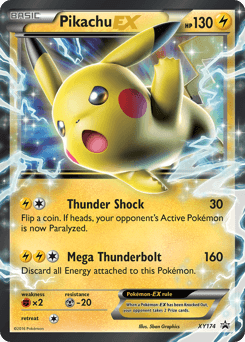 Pikachu-EX #XY174