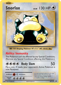 Snorlax #XY179
