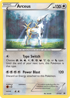Arceus #XY197