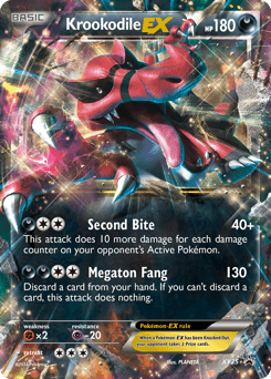 Krookodile-EX #XY25