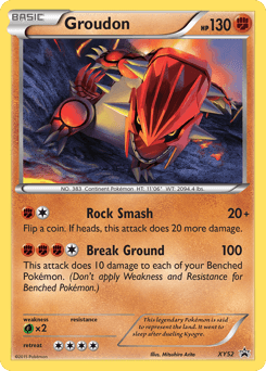 Groudon #XY52