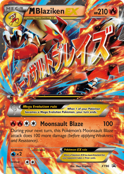 M Blaziken-EX #XY86